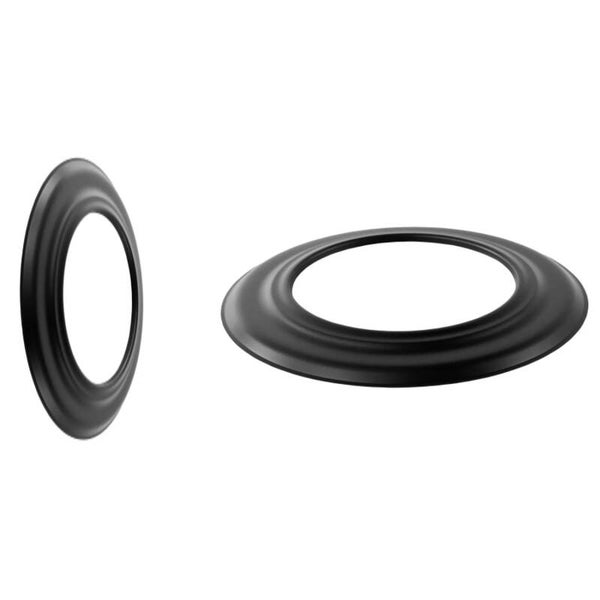 Bertrams Ofenrohr-Rosette Senotherm UHT-HYDRO Relief Ø150 schwarz