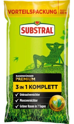 Substral 3 in 1 Komplettrasendünger 14 kg