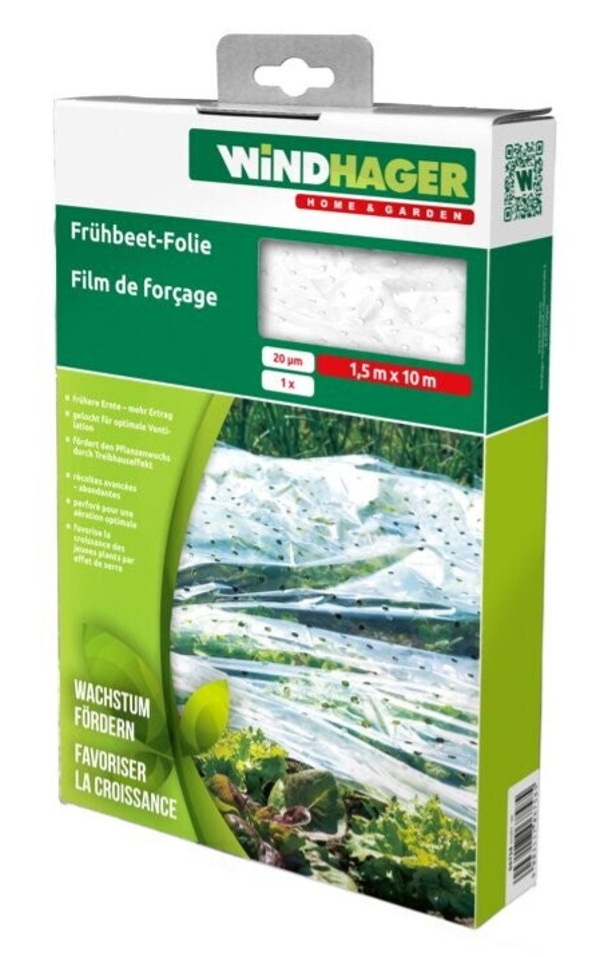 Windhager Frühbeet-Folie Standard 10x1,5m 20µm
