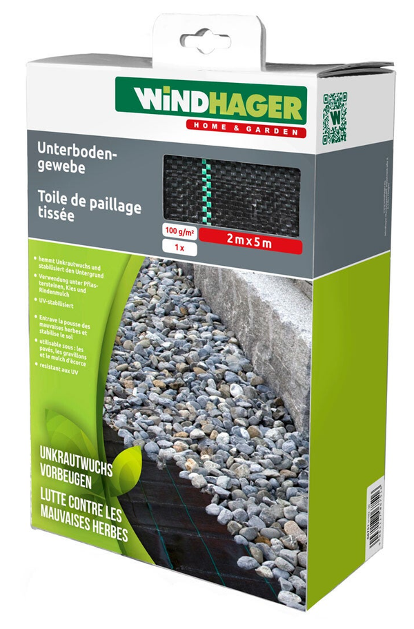 Windhager Unterboden-Gewebe 100g/m² 5x2m