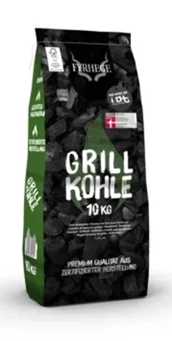 Grillkohle Fyrhege 10kg