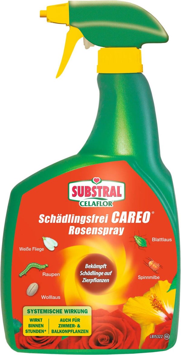 Substral Schädlingsfrei Careo Rosenspray 800ml