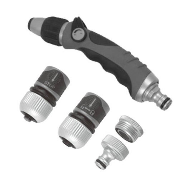 Schlauchanschluss-Garnitur 4 tlg. 1/2" GT-AG4