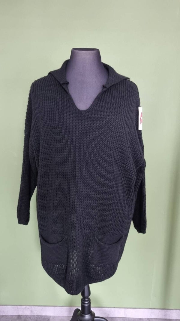 Trui met zakjes voorop