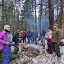 DATES À VENIR! formation survie en forêt, groupe familial 13 ans et plus accompagné