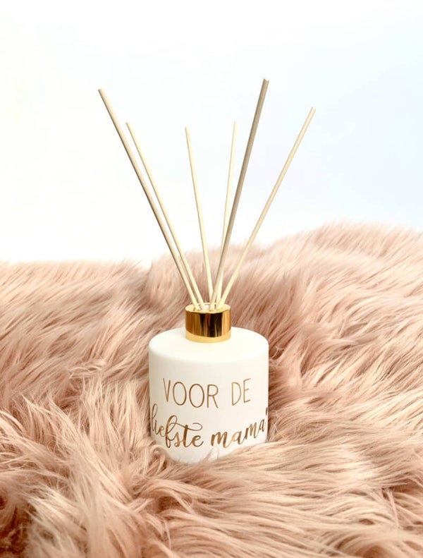 Parfumflesje met tekst naar keuze