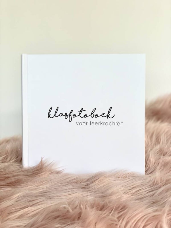 Klasfotoboek voor leerkrachten