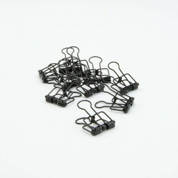 Metalen clips - zwart