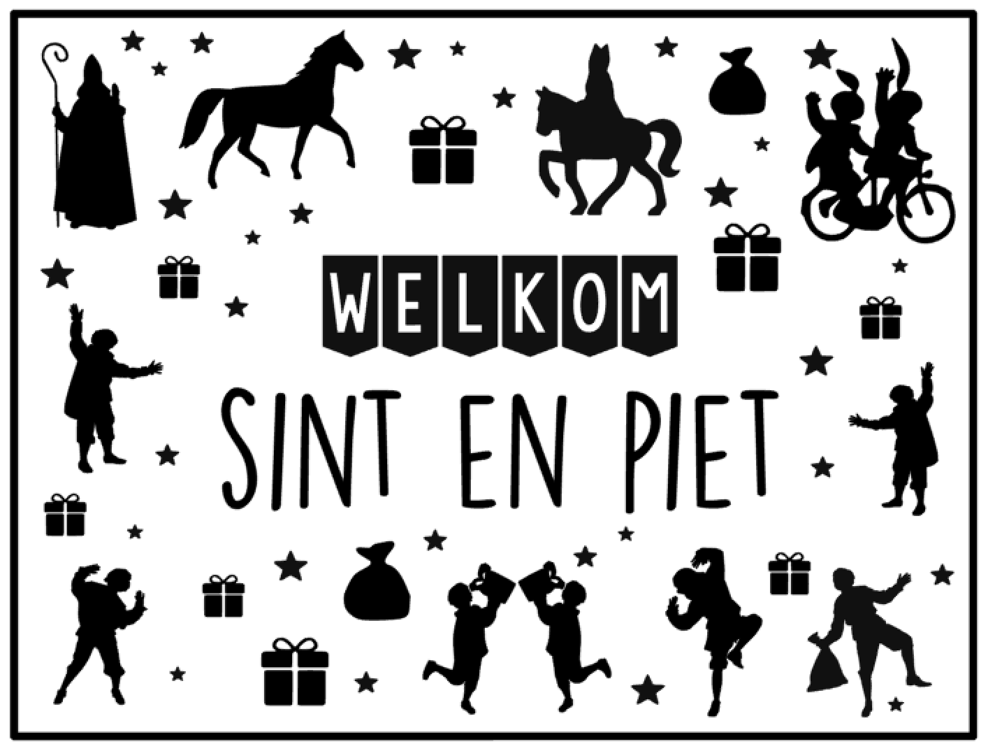 Raamstraatje: Sinterklaas
