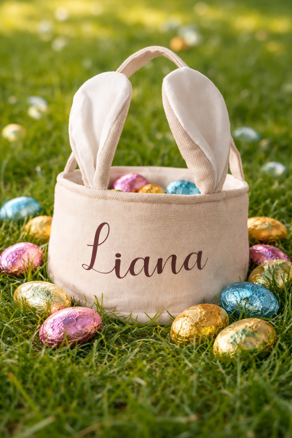 Paasmandje met naam