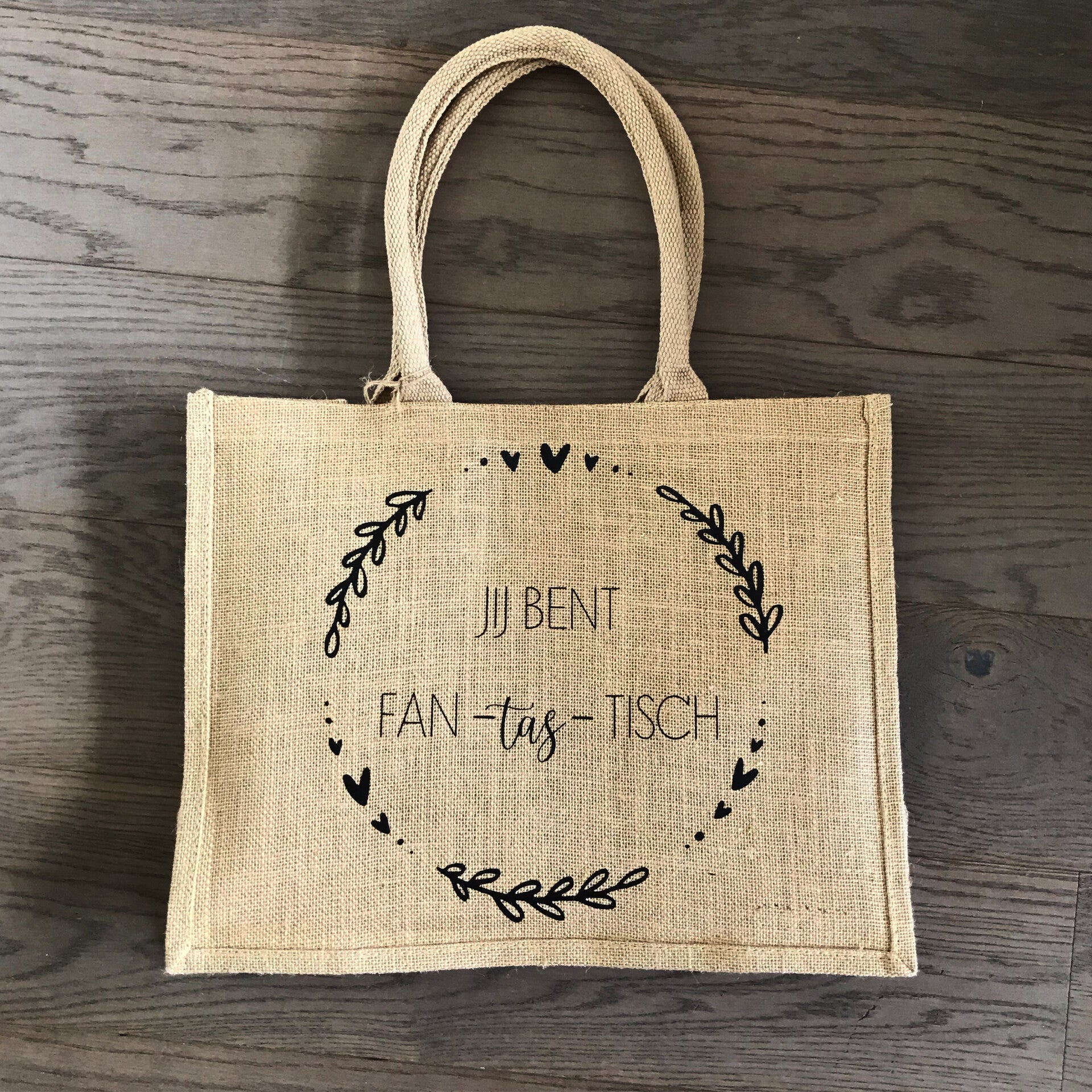Jute tas - Jij bent fantastisch