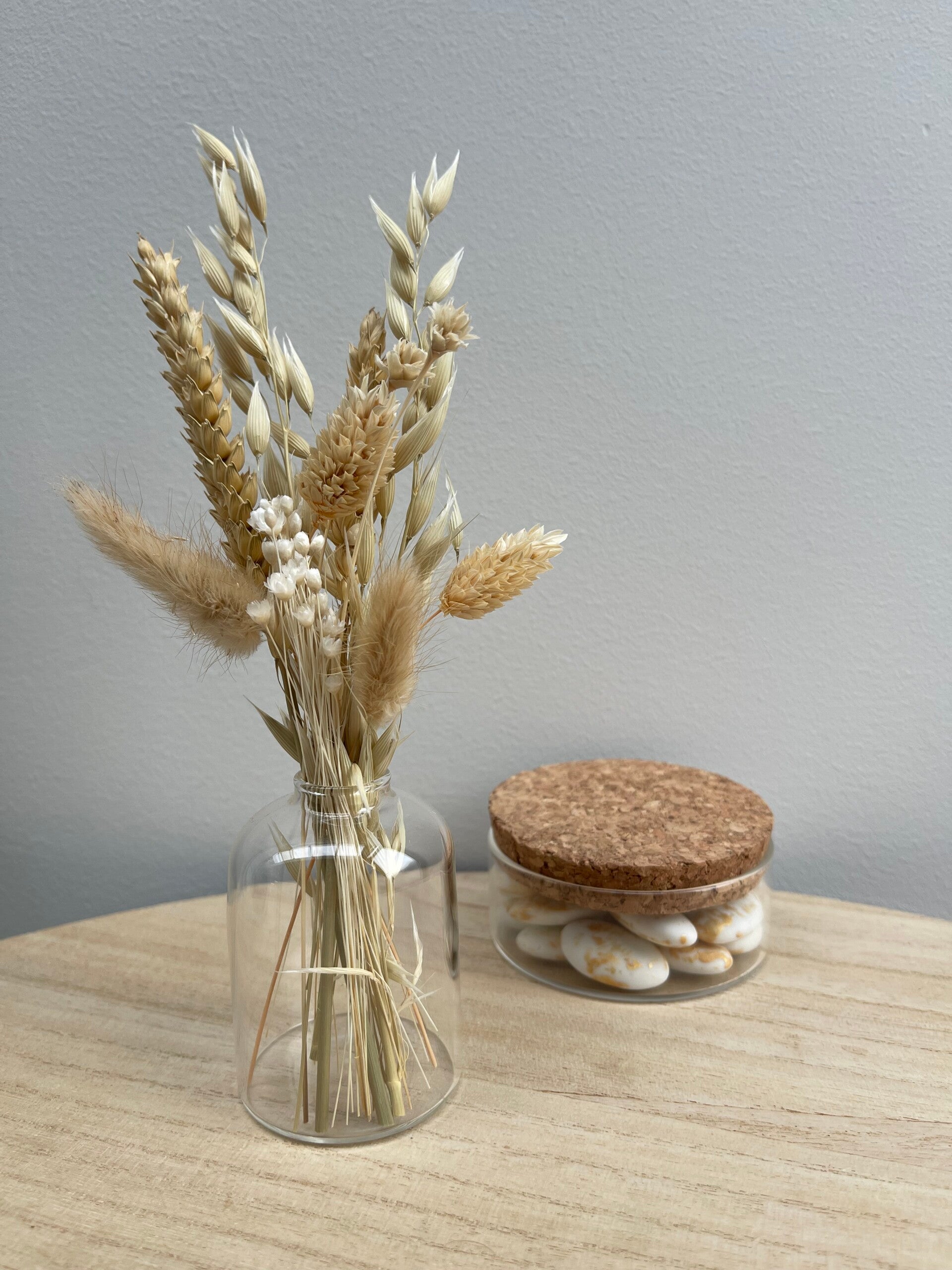 Bloemetjes met chocolade