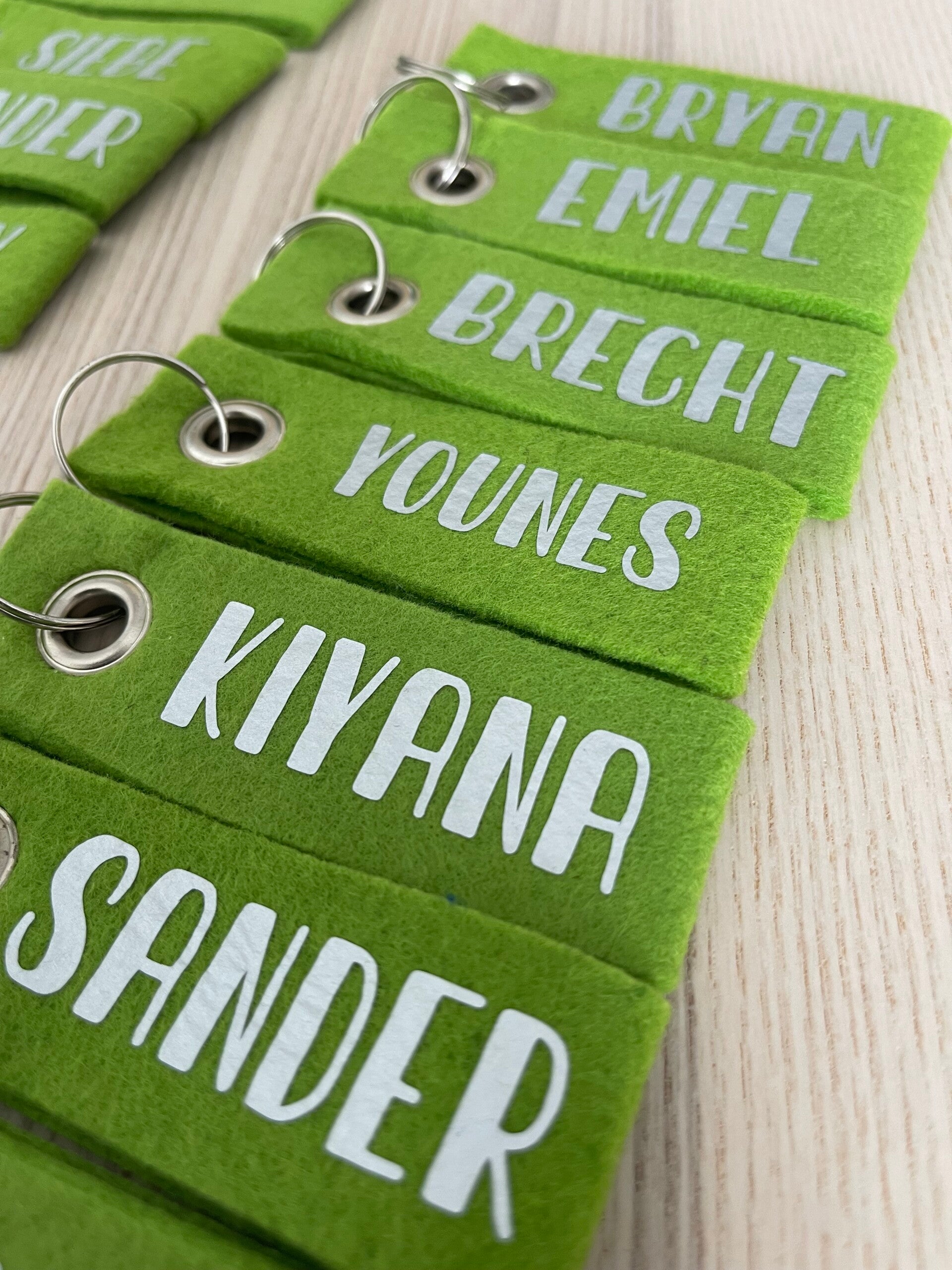 Sleutelhanger met naam