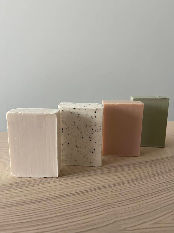 Zeep rechthoek in verschillende kleuren