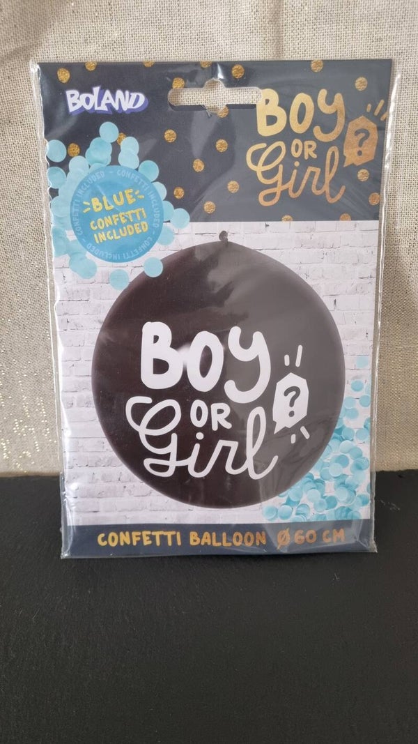 Gender reveal ballon
