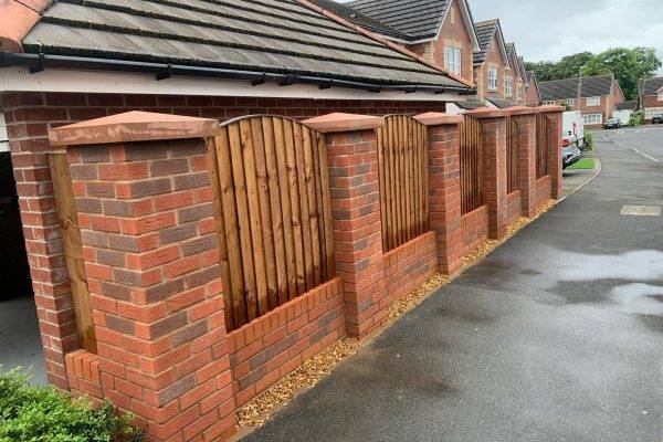 Garden Wall Brickwork