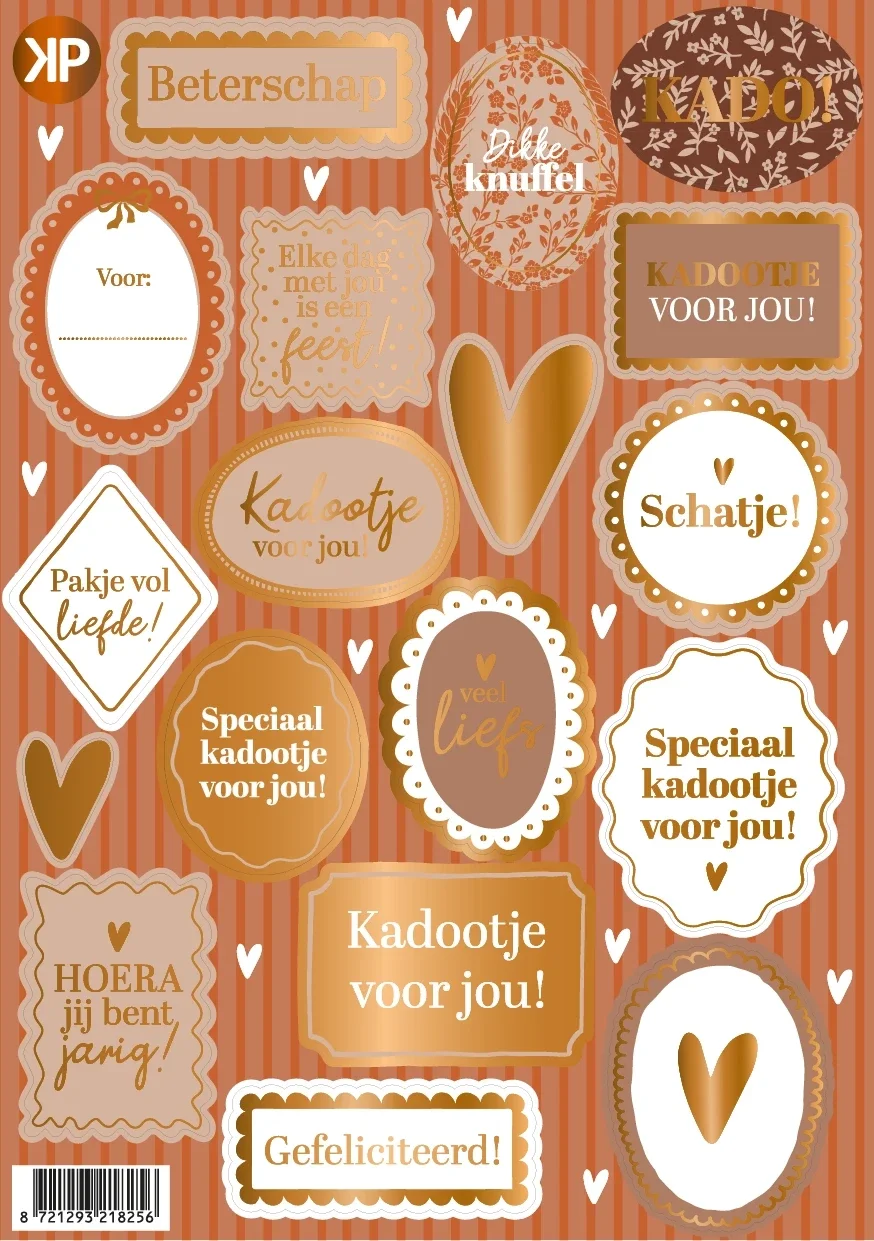 Stickervel 15 stickers - Autumn Vibes