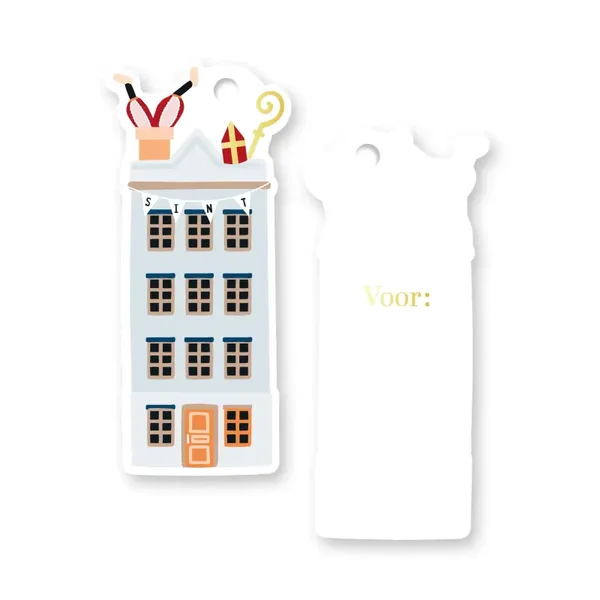 Label – Pietenhuis – per stuk