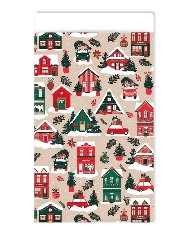 Cadeauzakje 17×25 cm - Winter Houses