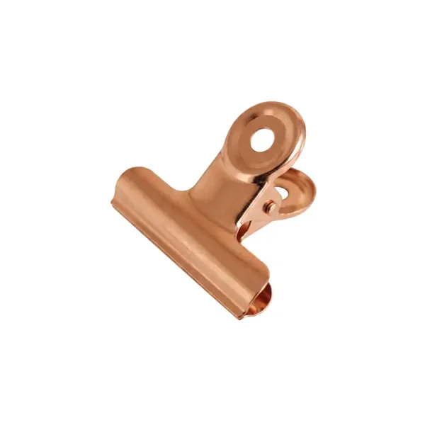 Accessoire - Bulldog clips (koper)