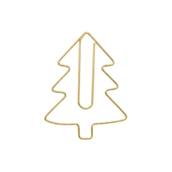 Accessoire - Kerstboom clips (Goud)