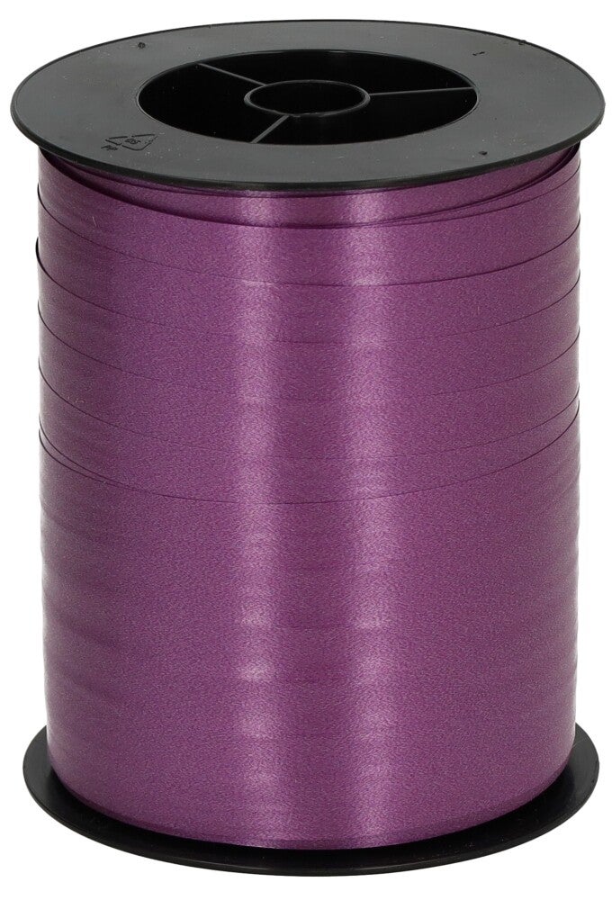 Cadeau lint – Aubergine paars - 5 meter