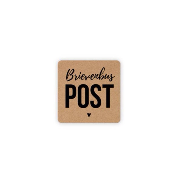 Stickers - Brievenbus post