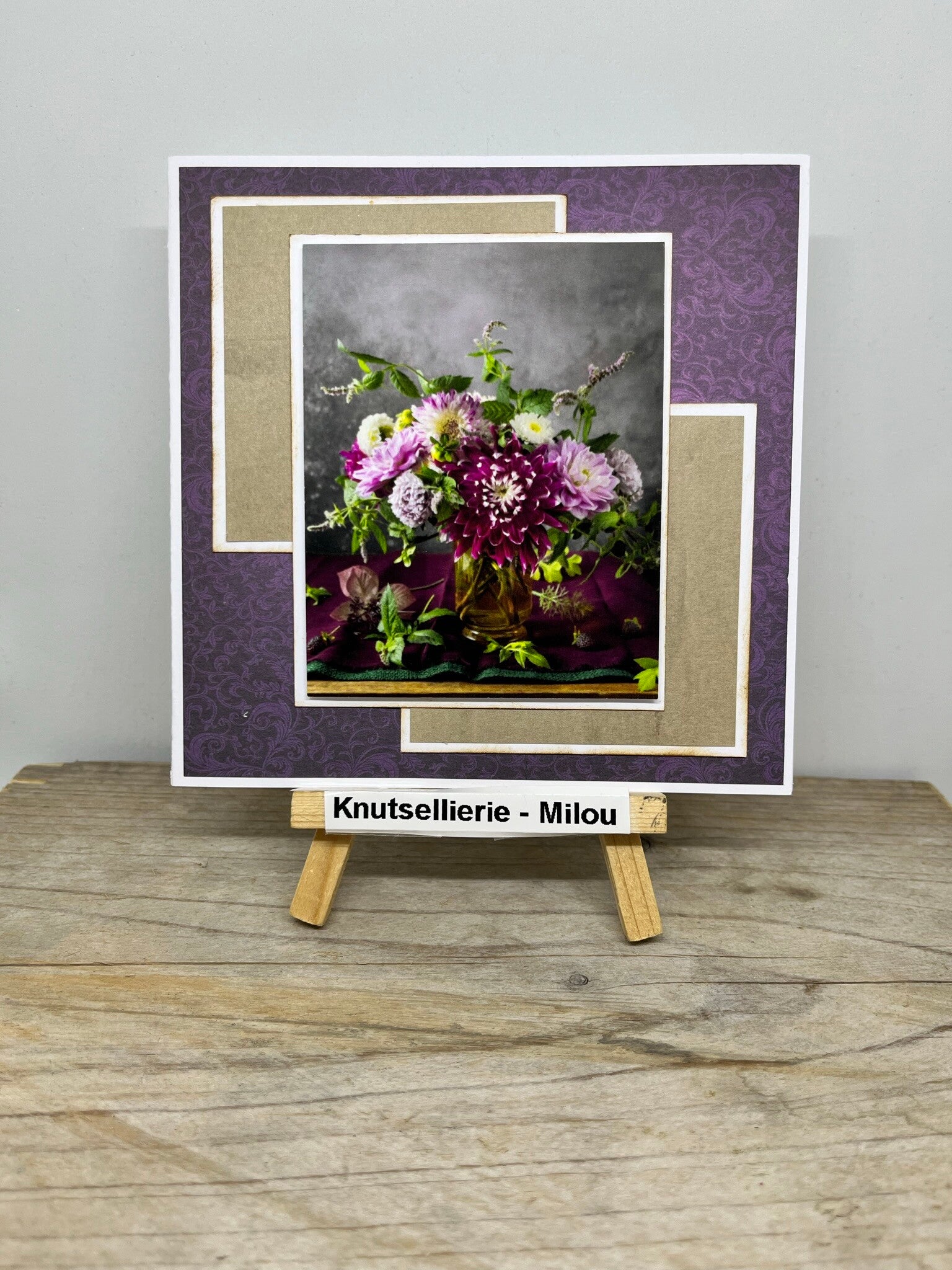 Handgemaakte kaart – Bloemen