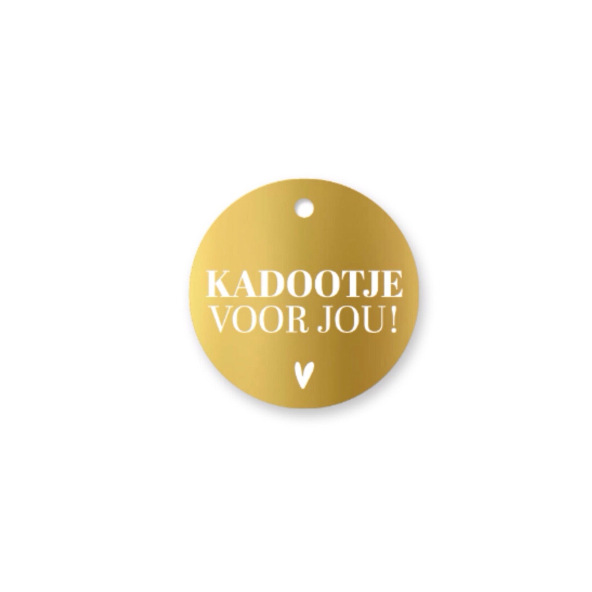 Label – Kadootje voor jou – per stuk