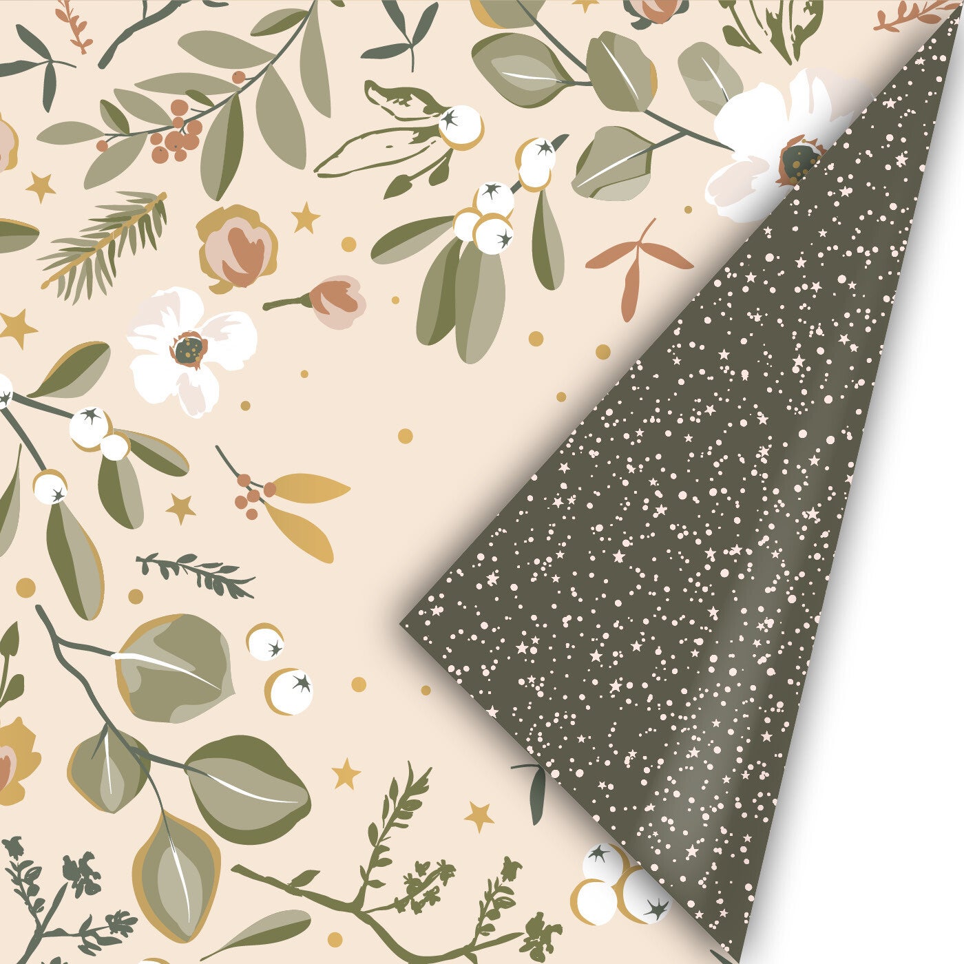 Cadeaupapier –  Let's decorate (Dubbelzijdig)