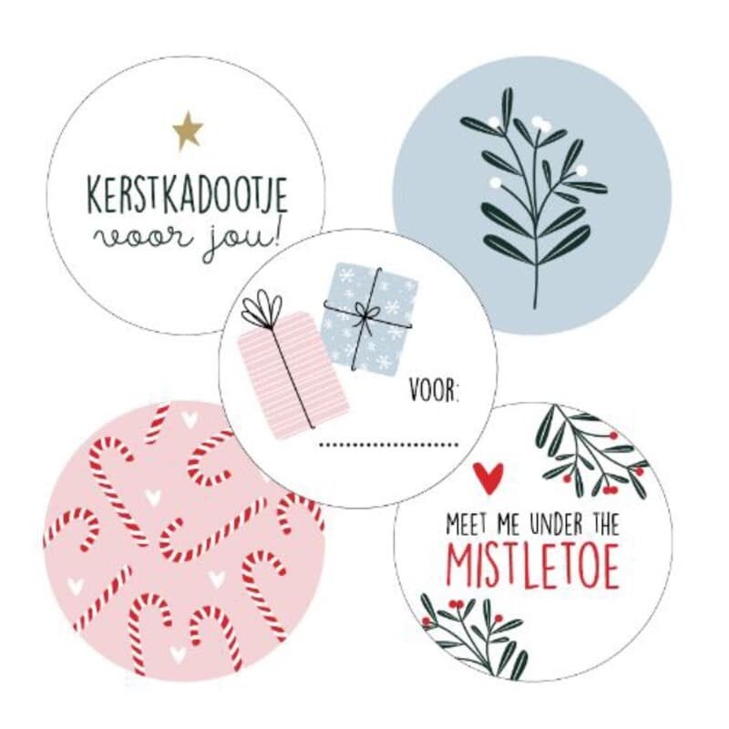 Stickers - Kerstkadootje voor jou