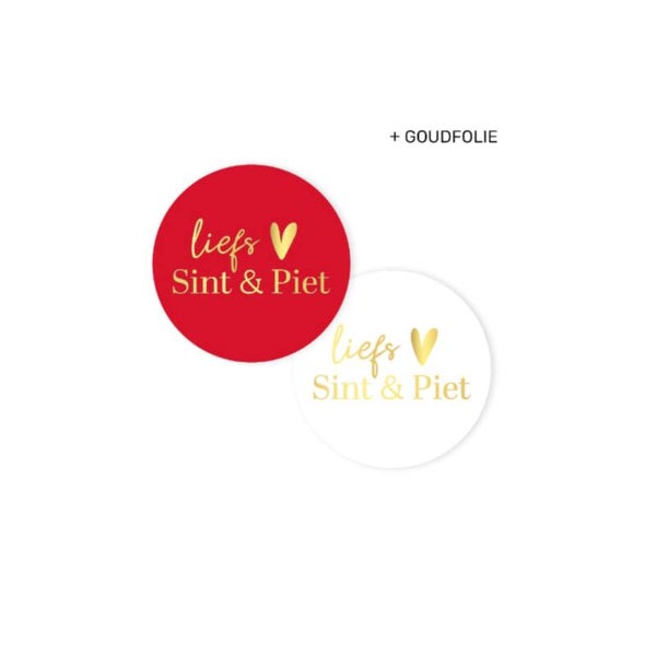 Stickers -  Liefs Sint & Piet