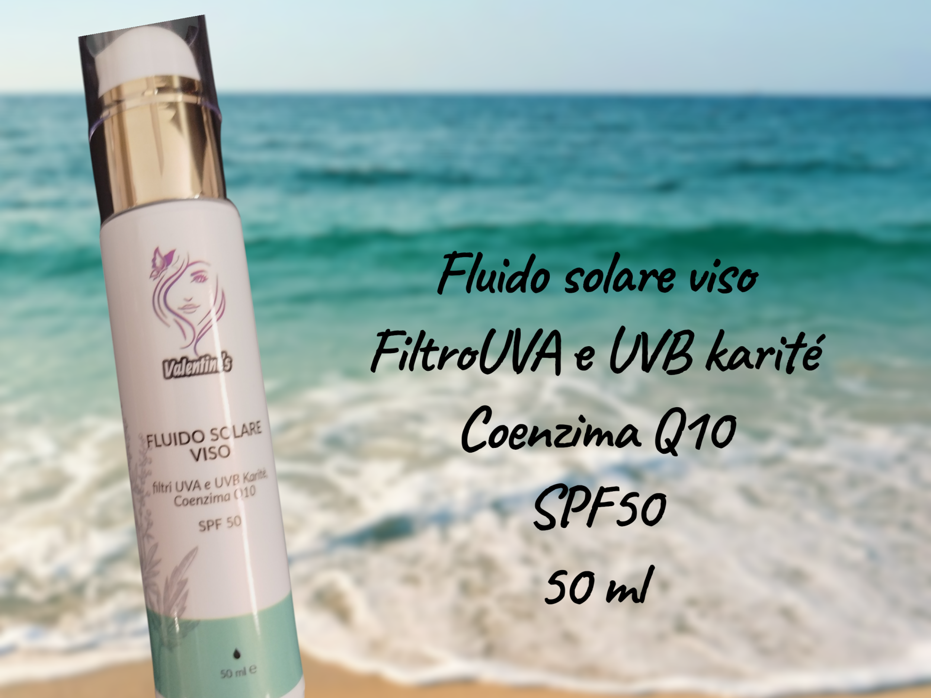 Fluido solare viso spf50