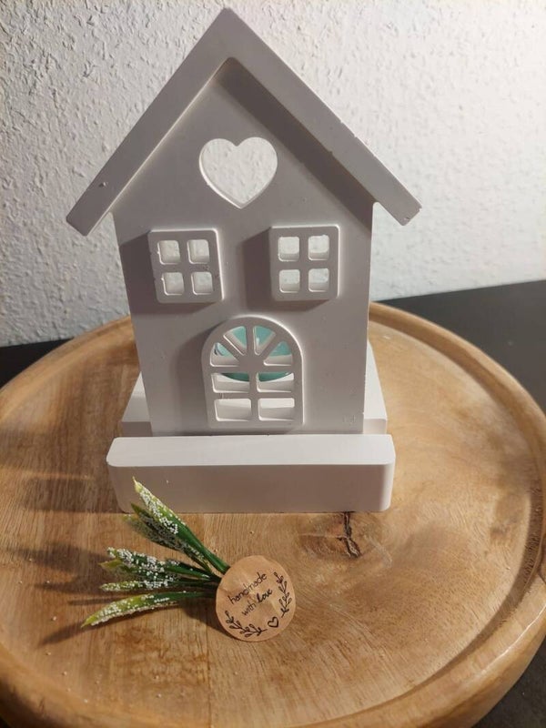Kerzenhalter Haus- verschiedene Motive
