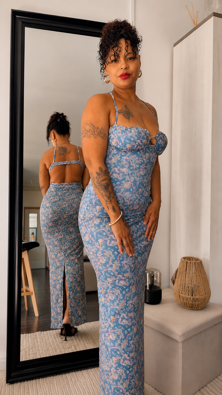 Robe d'été avec bretelles