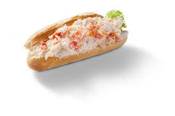 Broodje krabsla m./z/ groenten