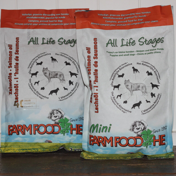 Farm food met Zalmolie 2 kg