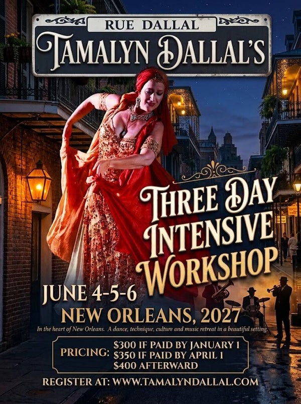 3 day workshop in New Orleans, June 4-6, 2027