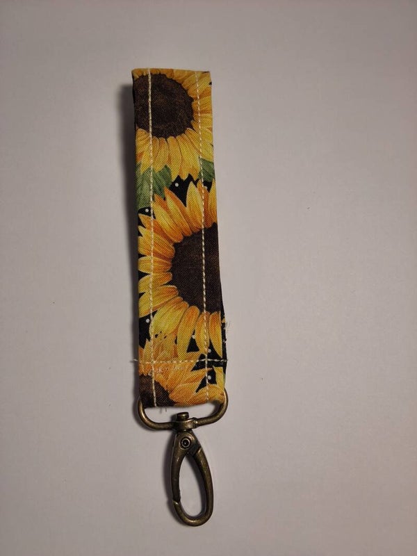SUNFLOWER DESIGN KEYCHAIN