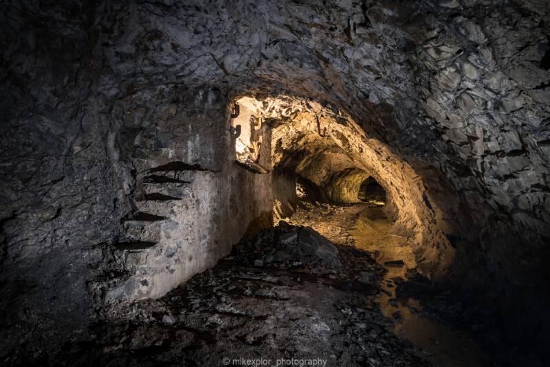 Escalier cimenté