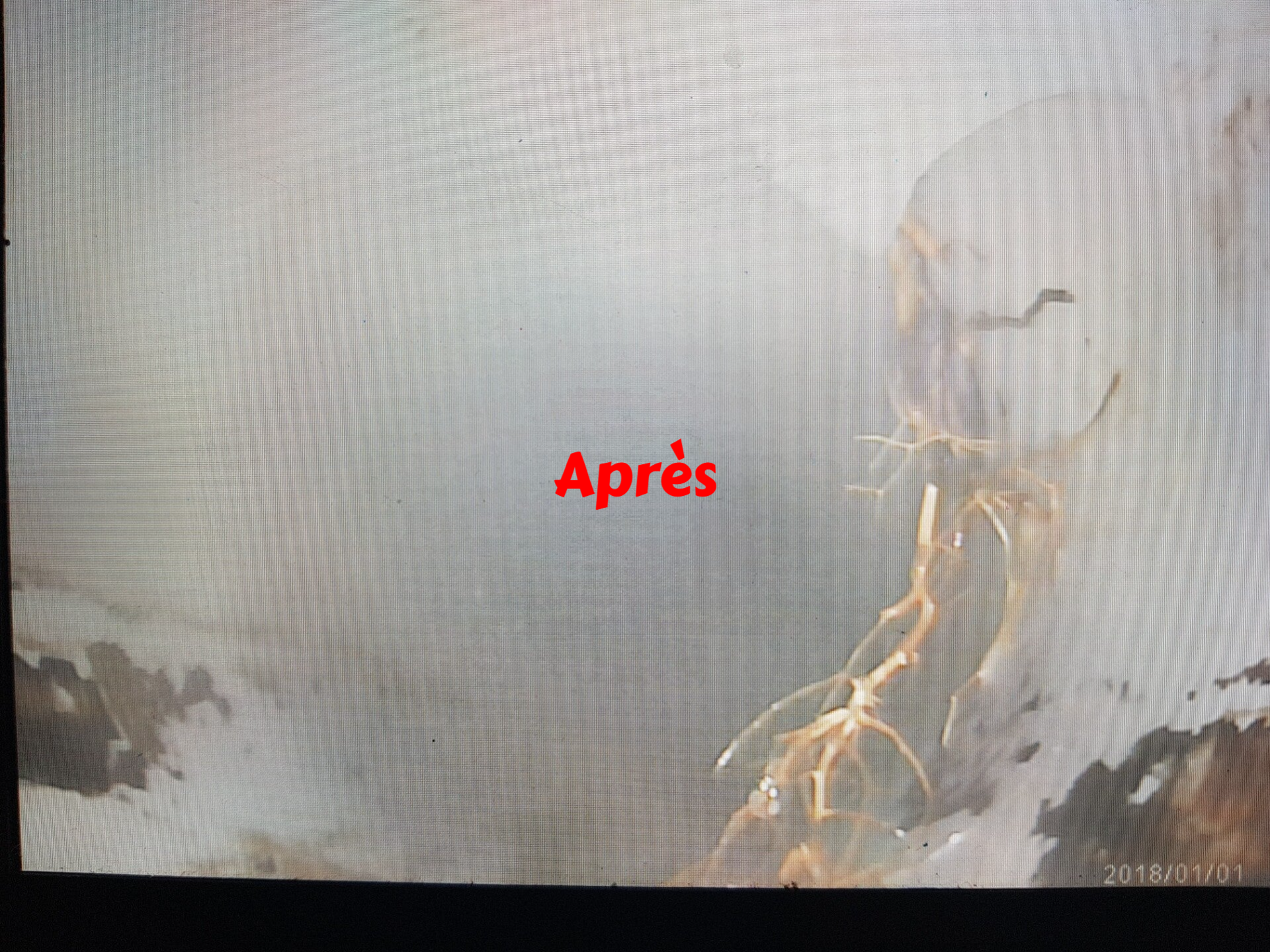 inspection caméra après