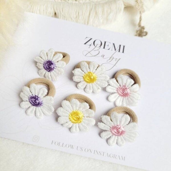 Mini elastiekjes assortiment kleuren.