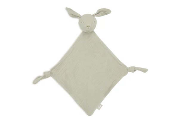 Jollein knuffel/speendoekje Bunny Ears Olive Green