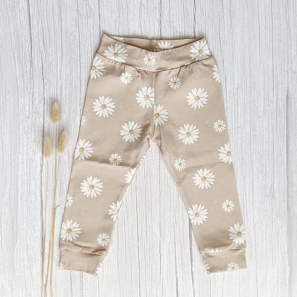 Legging beige Madeliefje