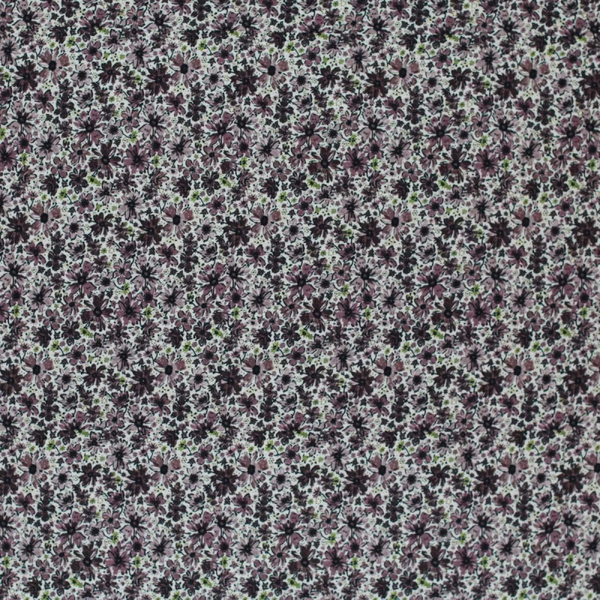 Haarbandje Bloemen oud mauve