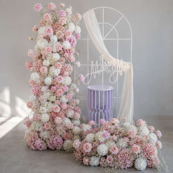 Blush Meadow Floral Installation