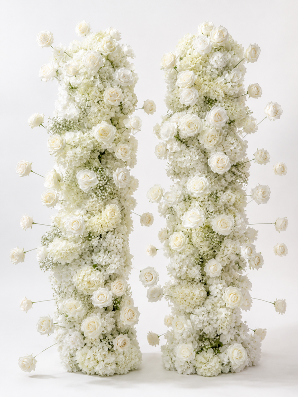 Floral Pillar Stands