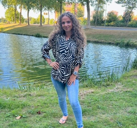 Jaded zebra blouse black/white