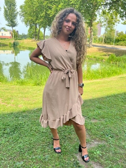 Florence dress beige