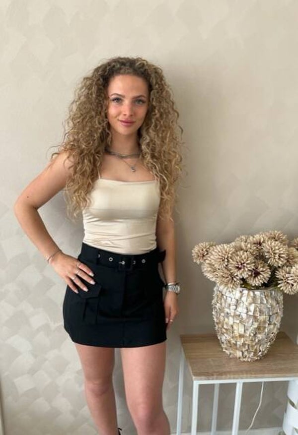 Cami tank top body nude
